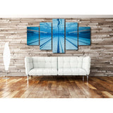 Swimming Pool 5 Piece Canvas