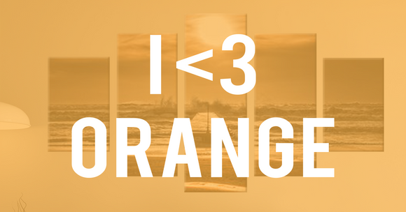 15 Orange Wall Art Pieces That Will Blow Your Mind Away