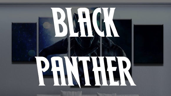 {2018} Black Panther Canvas Wall Art [Free Shipping] + (60% OFF)