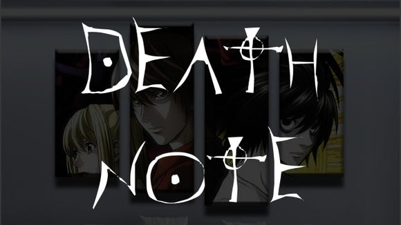 Death Note Canvas Wall Art [Free Shipping] + (60% OFF)