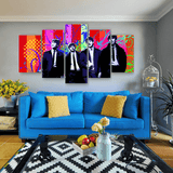 The Beatles "Fab Four" 5 Piece Canvas
